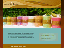 Tablet Screenshot of lunakaicandles.com